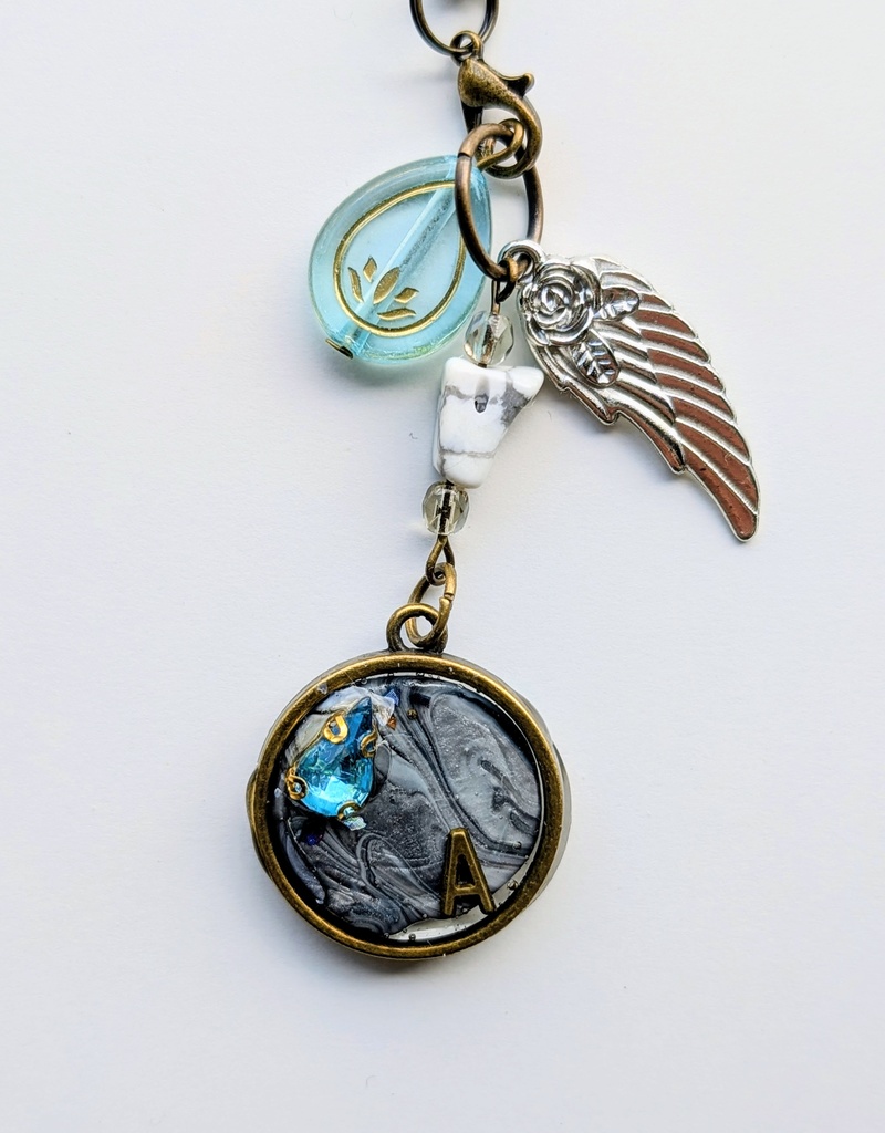 FF14 漆黒キャラモチーフ シーリング&レジンストラップ