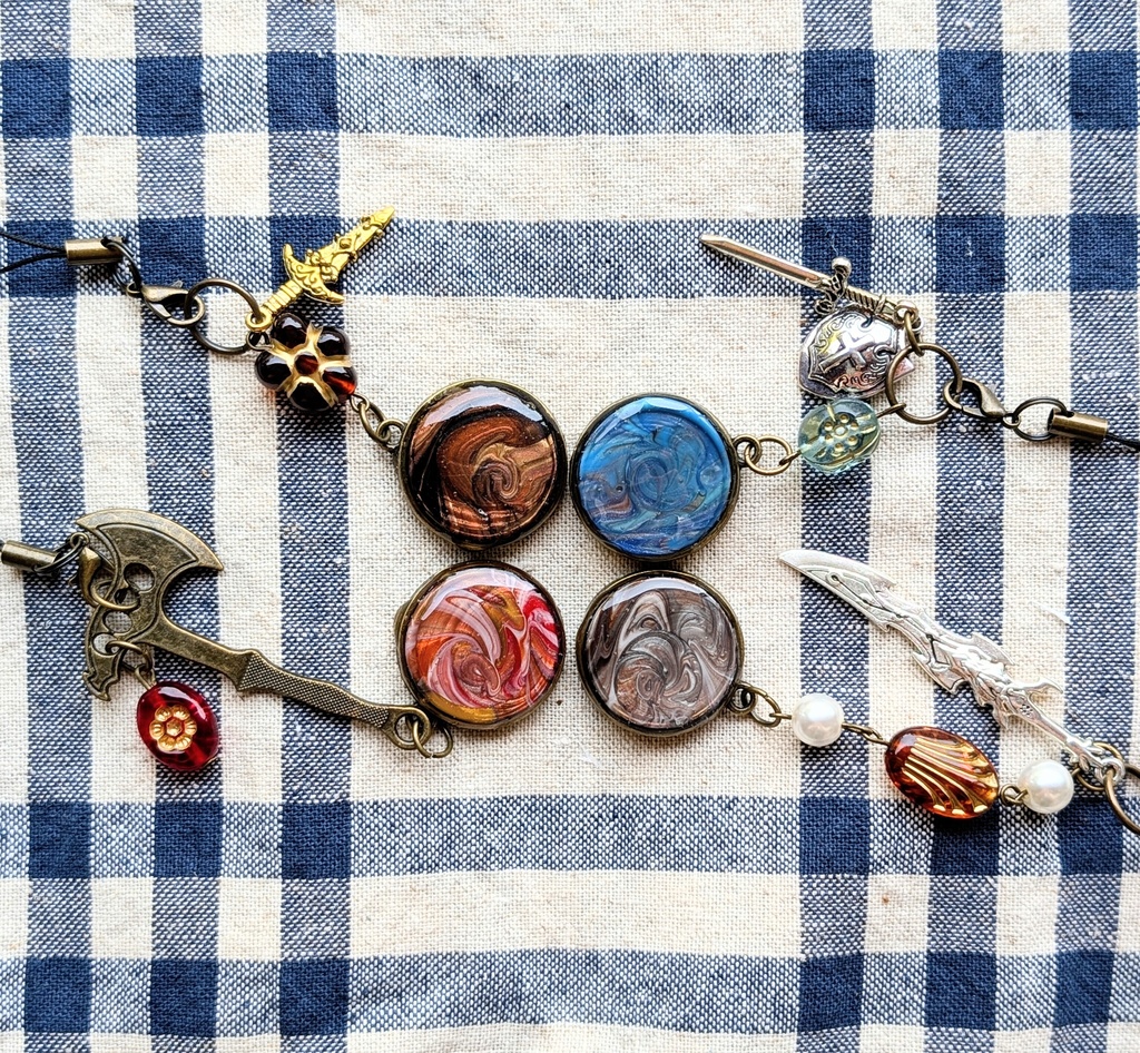 FF１４ジョブ　タンク　レジン&シーリングストラップ　