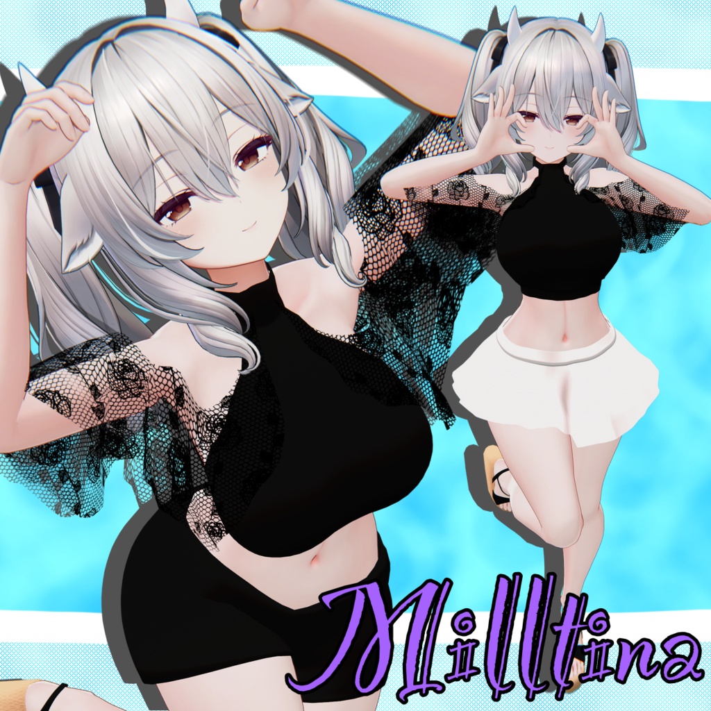 公開記念SALE【4アバター対応】☆Summer Lace☆