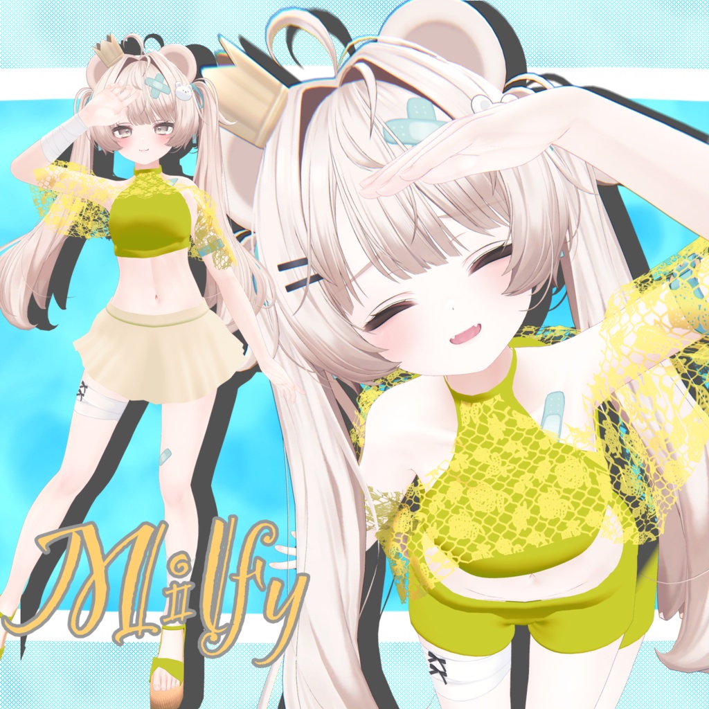 公開記念SALE【4アバター対応】☆Summer Lace☆