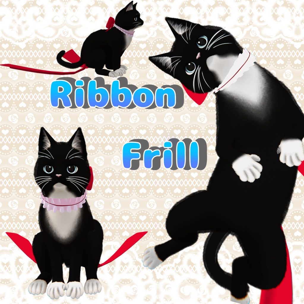 Ribbon Frill【2アバター対応】
