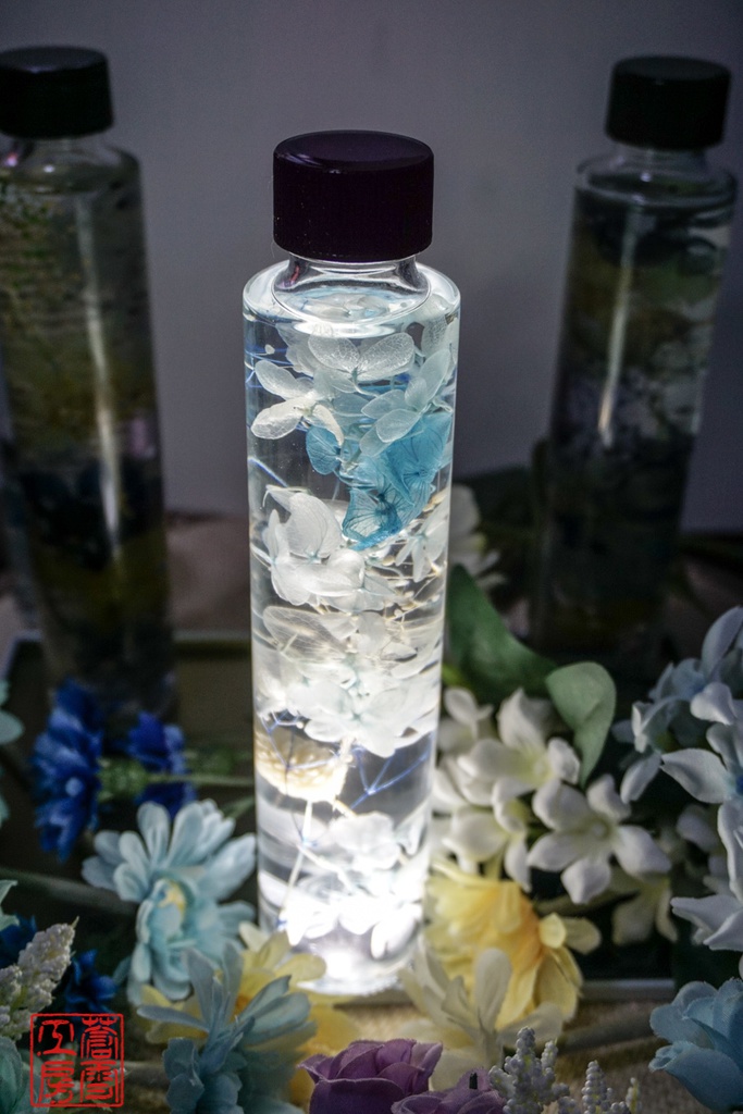 紫陽花ハーバリウム