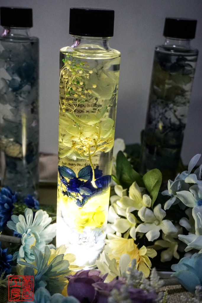 紫陽花ハーバリウム