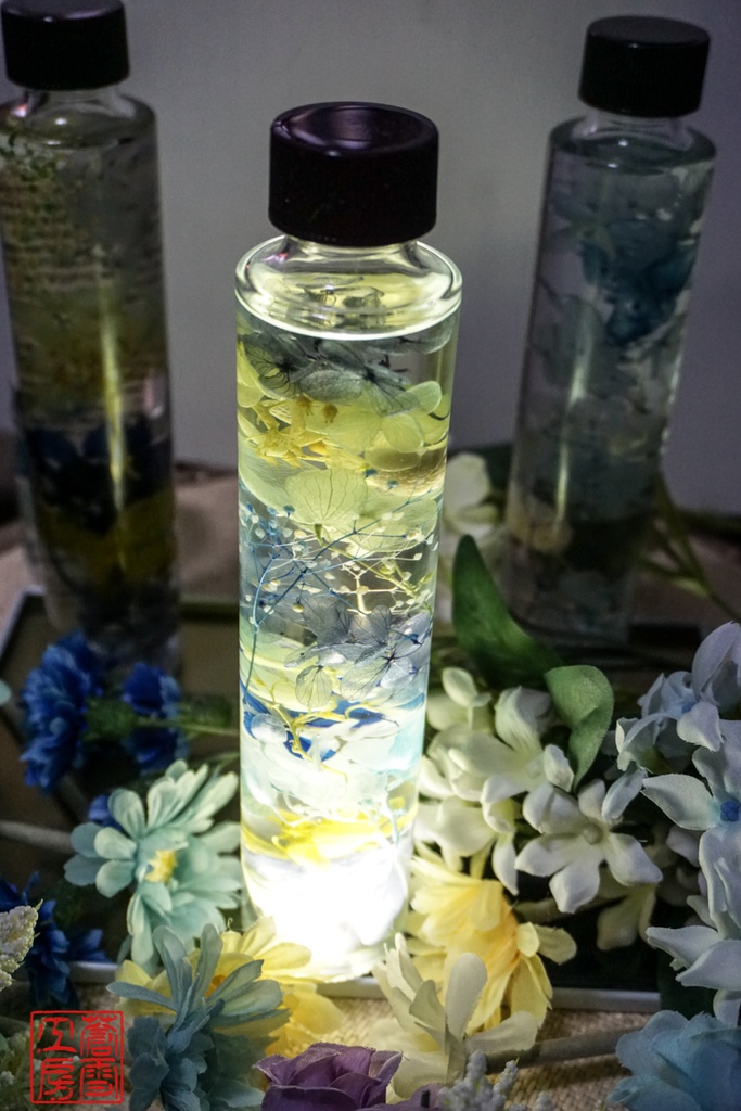 紫陽花ハーバリウム