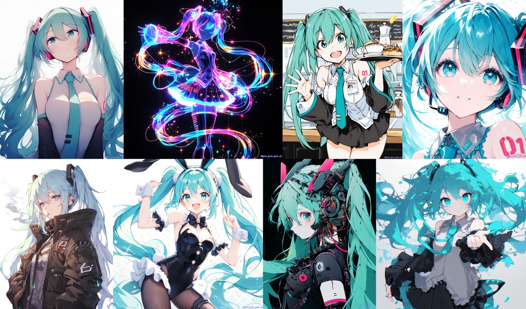 Hatsune Miku illustrations #03