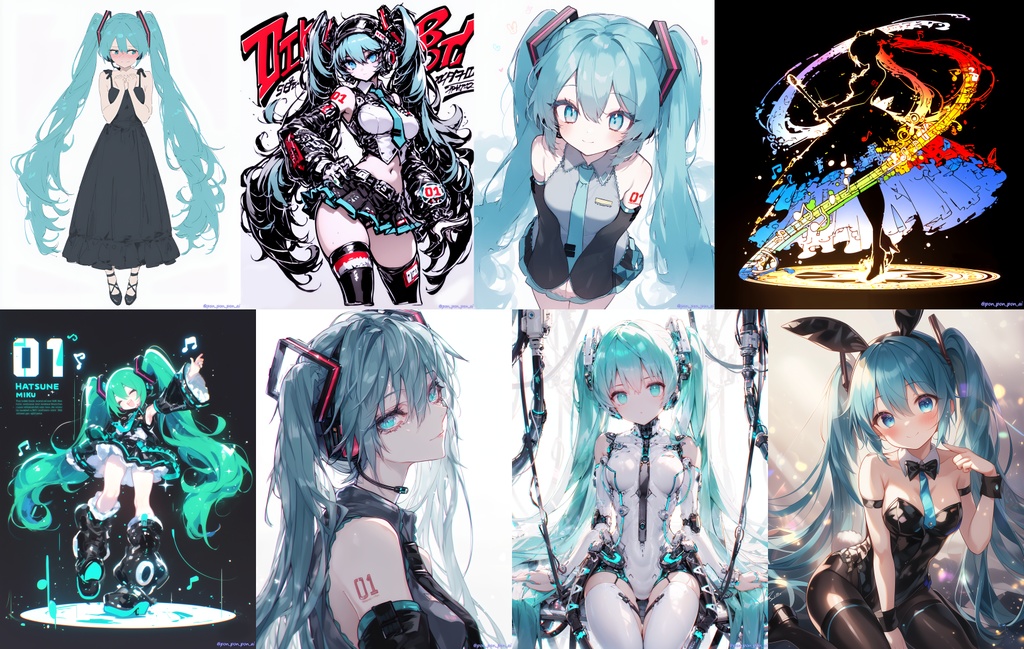 Hatsune Miku illustrations #05