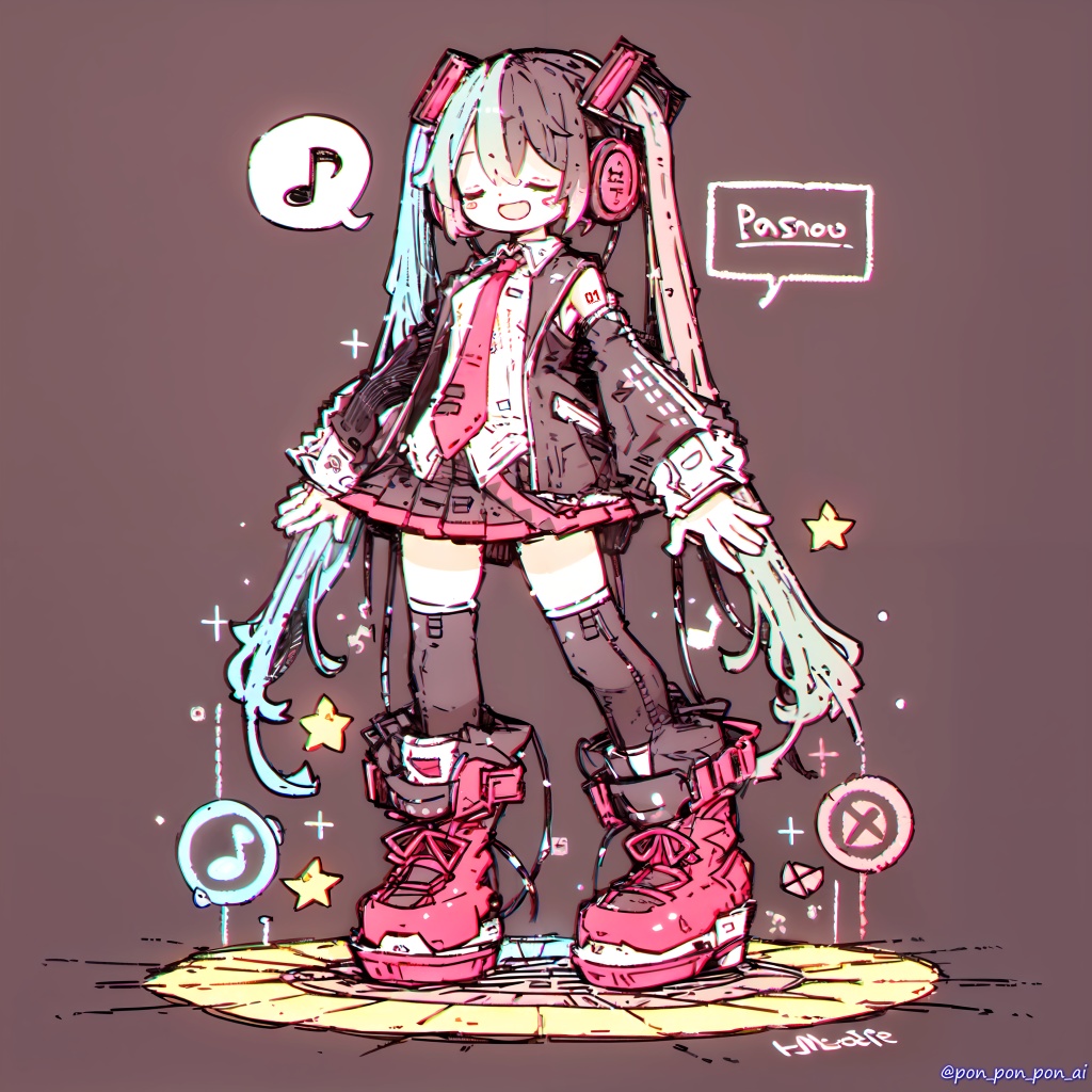 Hatsune Miku illustrations #06
