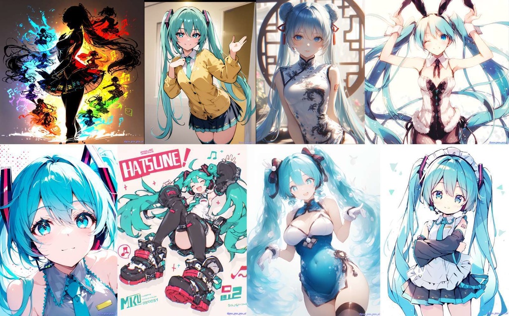 Hatsune Miku illustrations #07