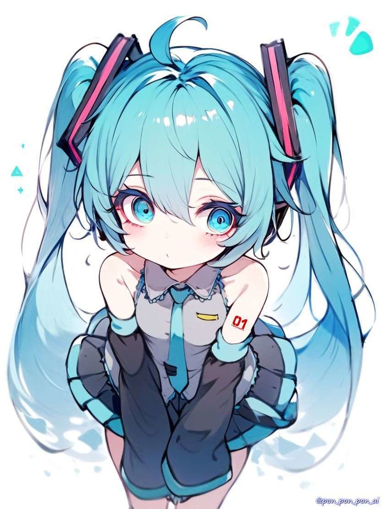 Hatsune Miku illustrations #09