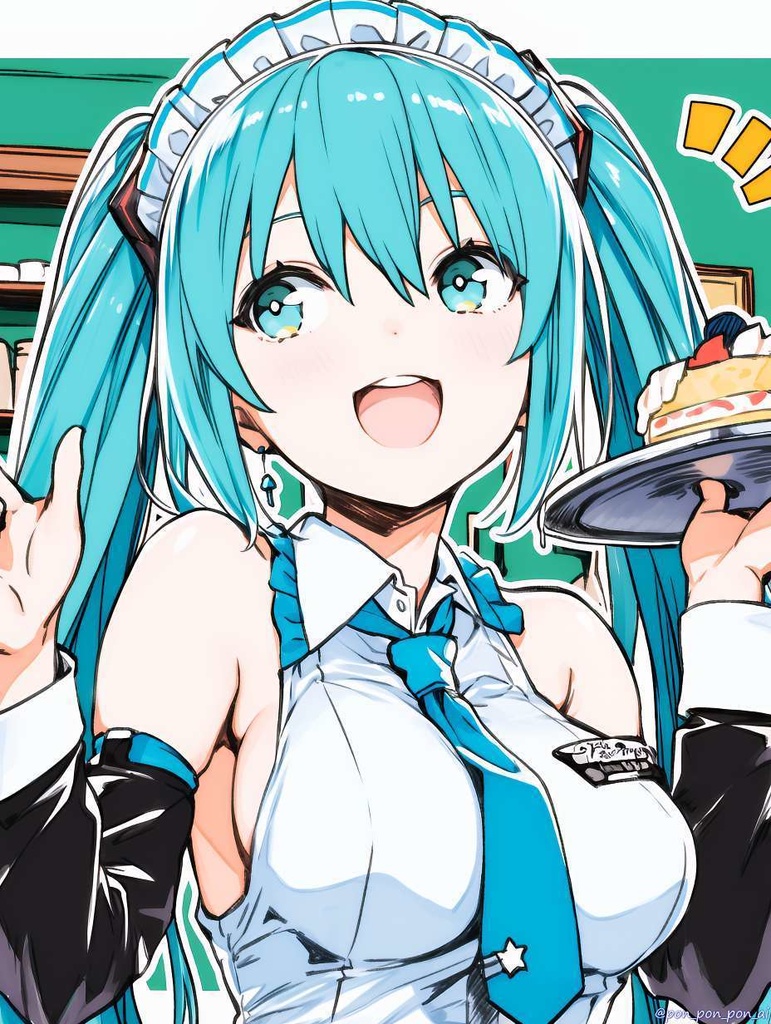 Hatsune Miku illustrations #10