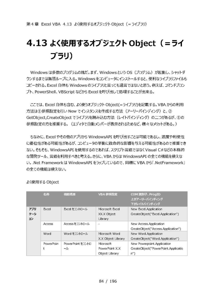 Excel裏リファレンス