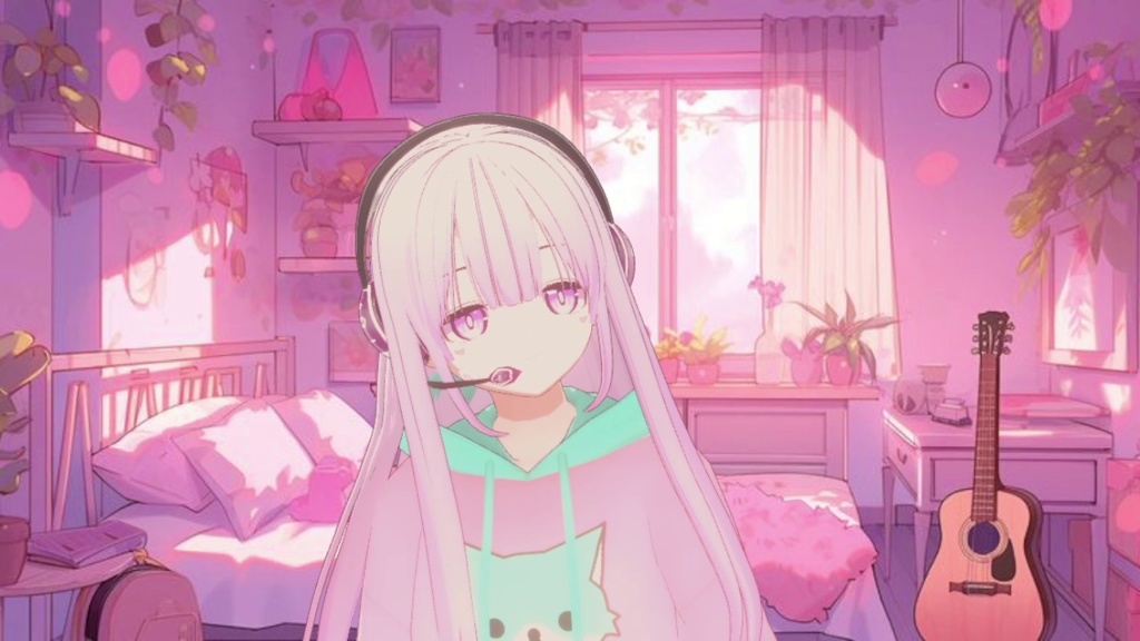 【限定1点】かわいいゲーマー3Dモデル