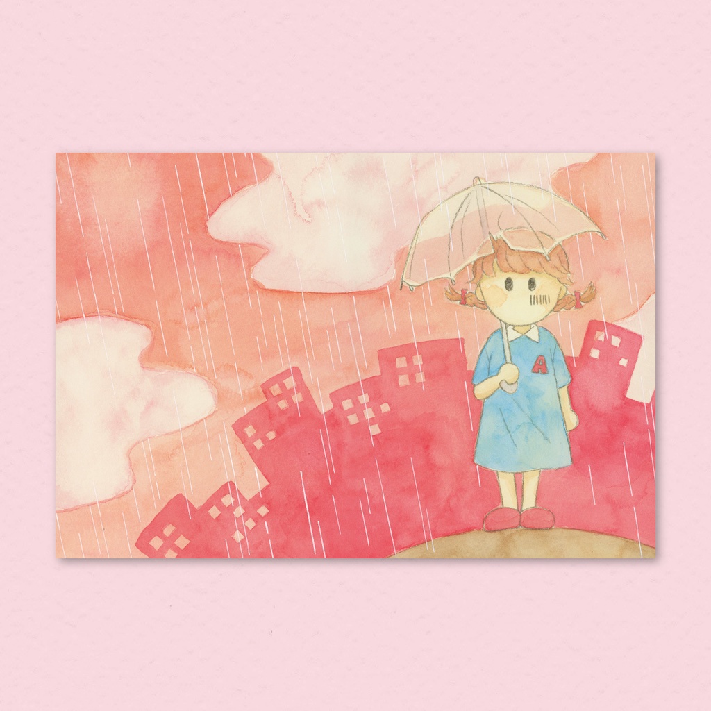 SALE🔸『あかいほし』ポストカードセット