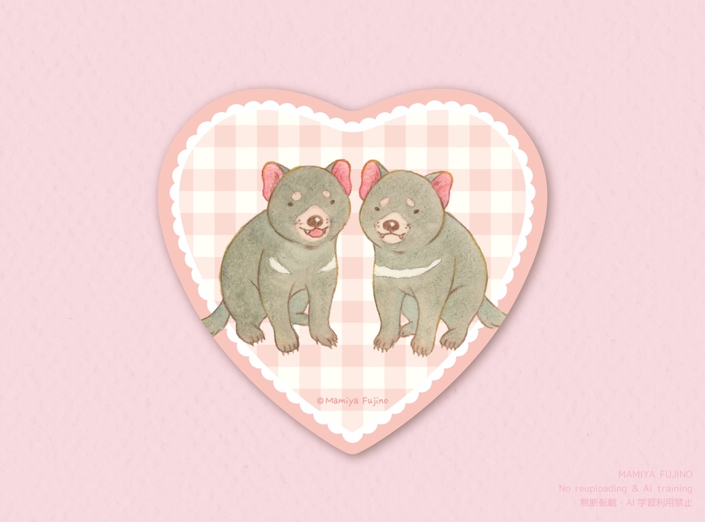 🆕ハートの缶バッジ