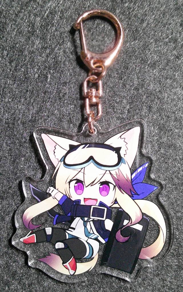 行動予備隊A4アクリルキーホルダー