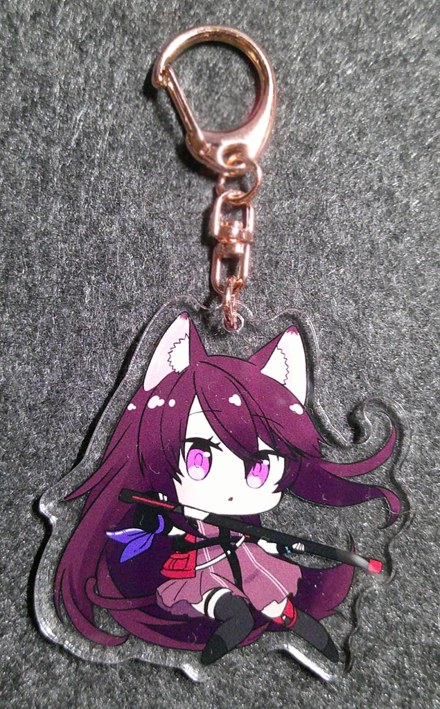 行動予備隊A4アクリルキーホルダー