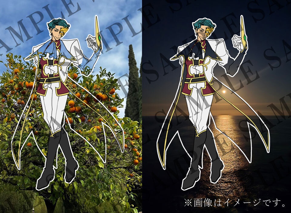 【ジェレミアバースデー企画】ジェレミア透明アクリルスタンド3点セット