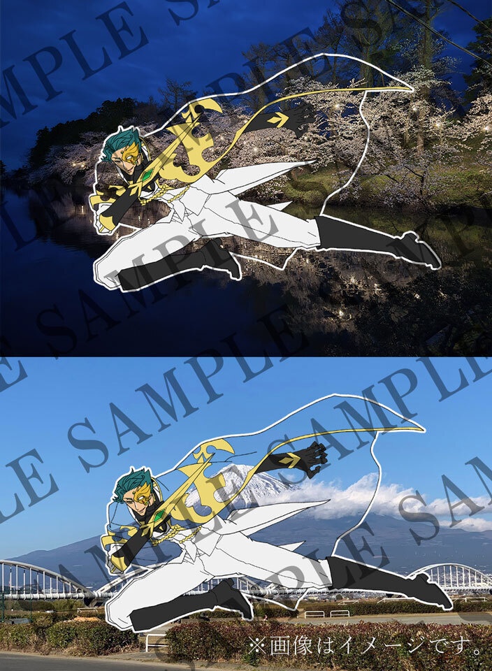 【ジェレミアバースデー企画】ジェレミア透明アクリルスタンド3点セット