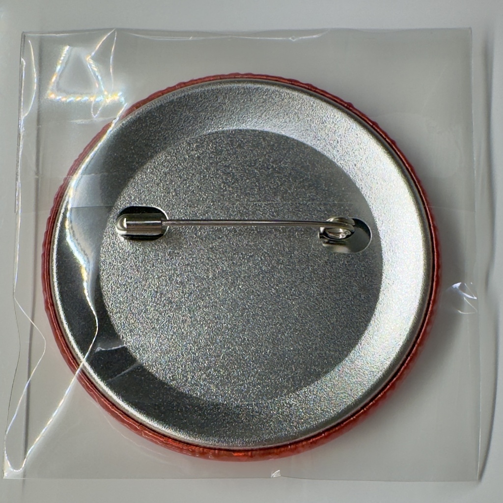 缶バッチ_DJピーチル(直径約57mm)