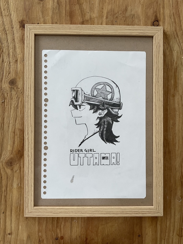 RIDER GIRL/原画