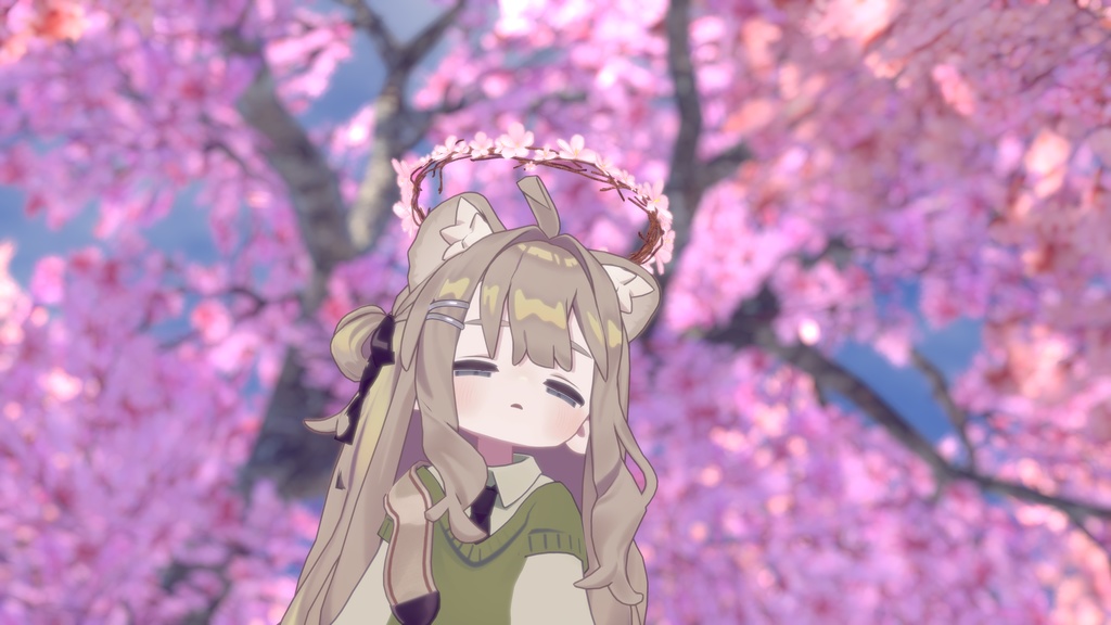 【無料/Free】桜ヘイロー Sakura Halo