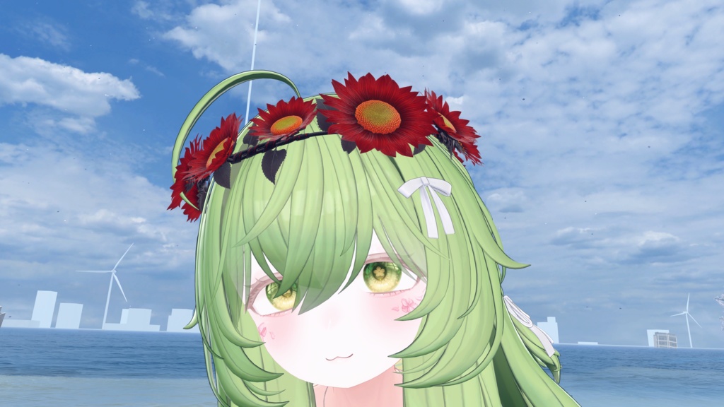 【無料/Freeあり】ひまわりヘイロー/イアリング