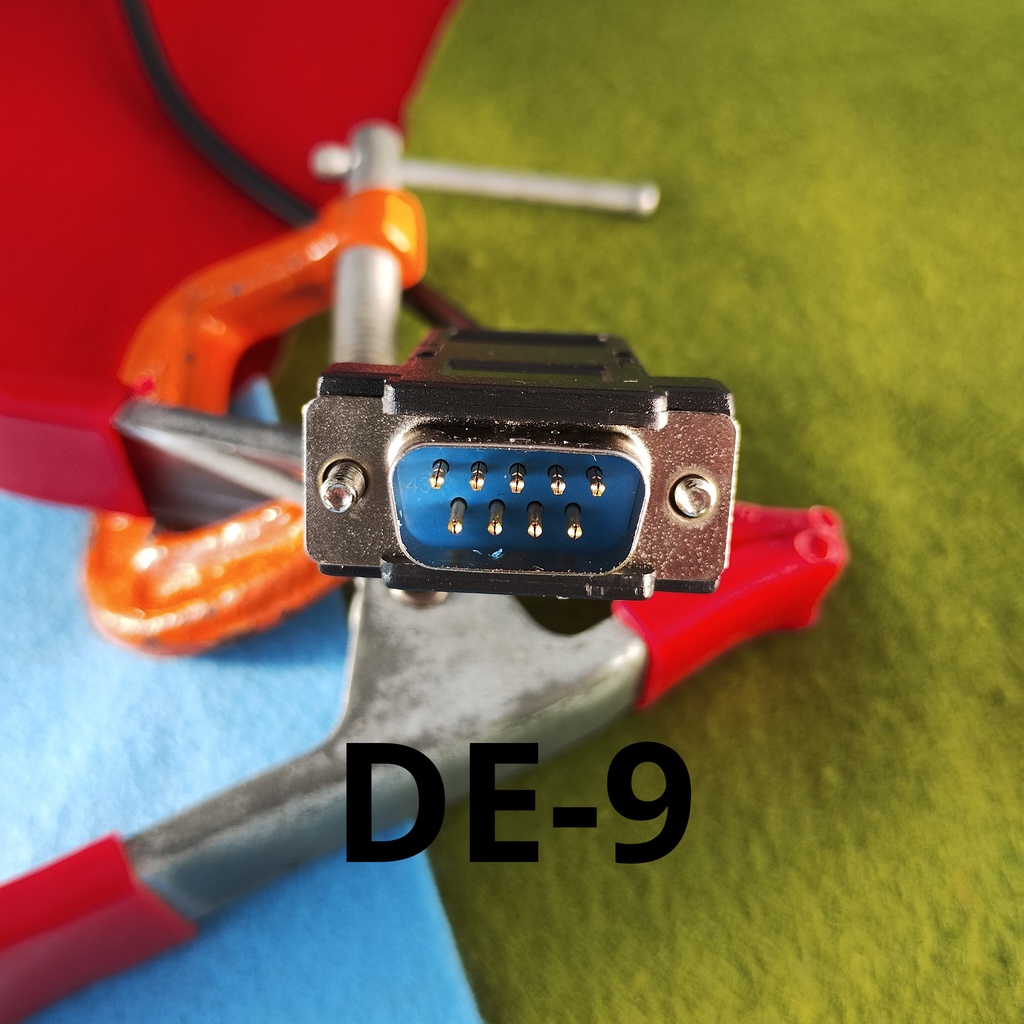 MSX用 メタル黒版 SEGAメガドライブ パッド変換ケーブル #PC-8801mkIISR PC-6001 FM-7/77 X68000アタリ規格D-sub9ピン