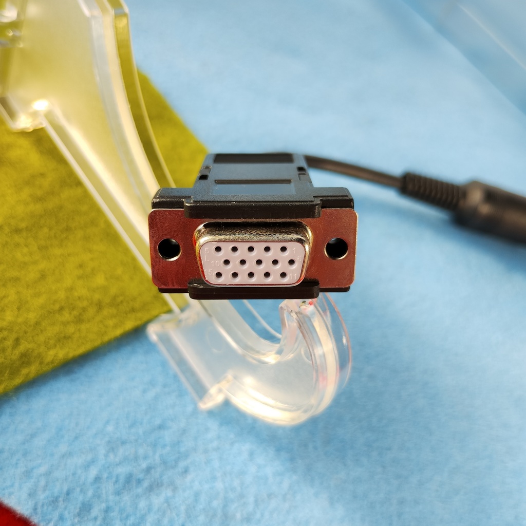 Short版 X1/turbo用 デジタルRGB変換ケーブル 15kHzディスプレイ DIN6