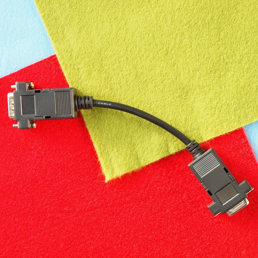 Short版メスネジ無し FM-77 初代FM77AV用 D-sub9⇒Hsync 15kHz ミニD-sub15 3列 デジタルRGB変換ケーブル RGBとHsync Vsync GNDx2 FGx2