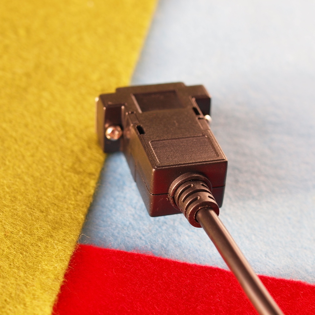 Short版メスネジ有り FM-77 初代FM77AV用 D-sub9⇒Hsync 15kHz ミニD-sub15 デジタルRGB変換ケーブル RGBとHsync Vsync GNDx2 FGx2