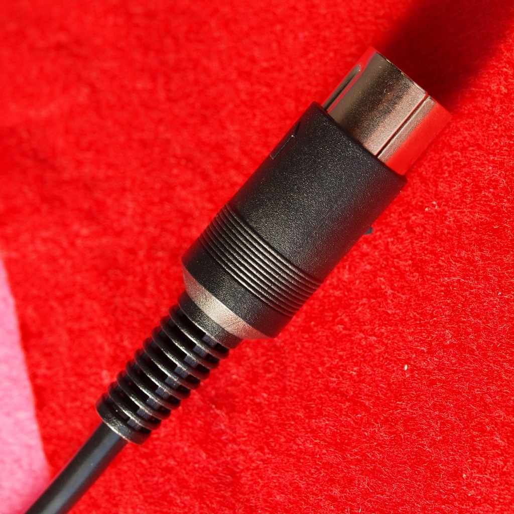 1.4m デジタルRGB変換ケーブル 黒版 ミニD-sub15ピン3列 15・24kHz対応ディスプレイ用 #PC-8001/PC-8801/PC-9801 MZ FM-7/NEW7