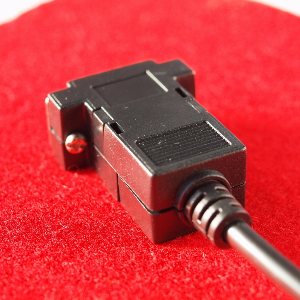 1.4m デジタルRGB変換ケーブル 黒版 ミニD-sub15ピン3列 15・24kHz対応ディスプレイ用 #PC-8001/PC-8801/PC-9801 MZ FM-7/NEW7