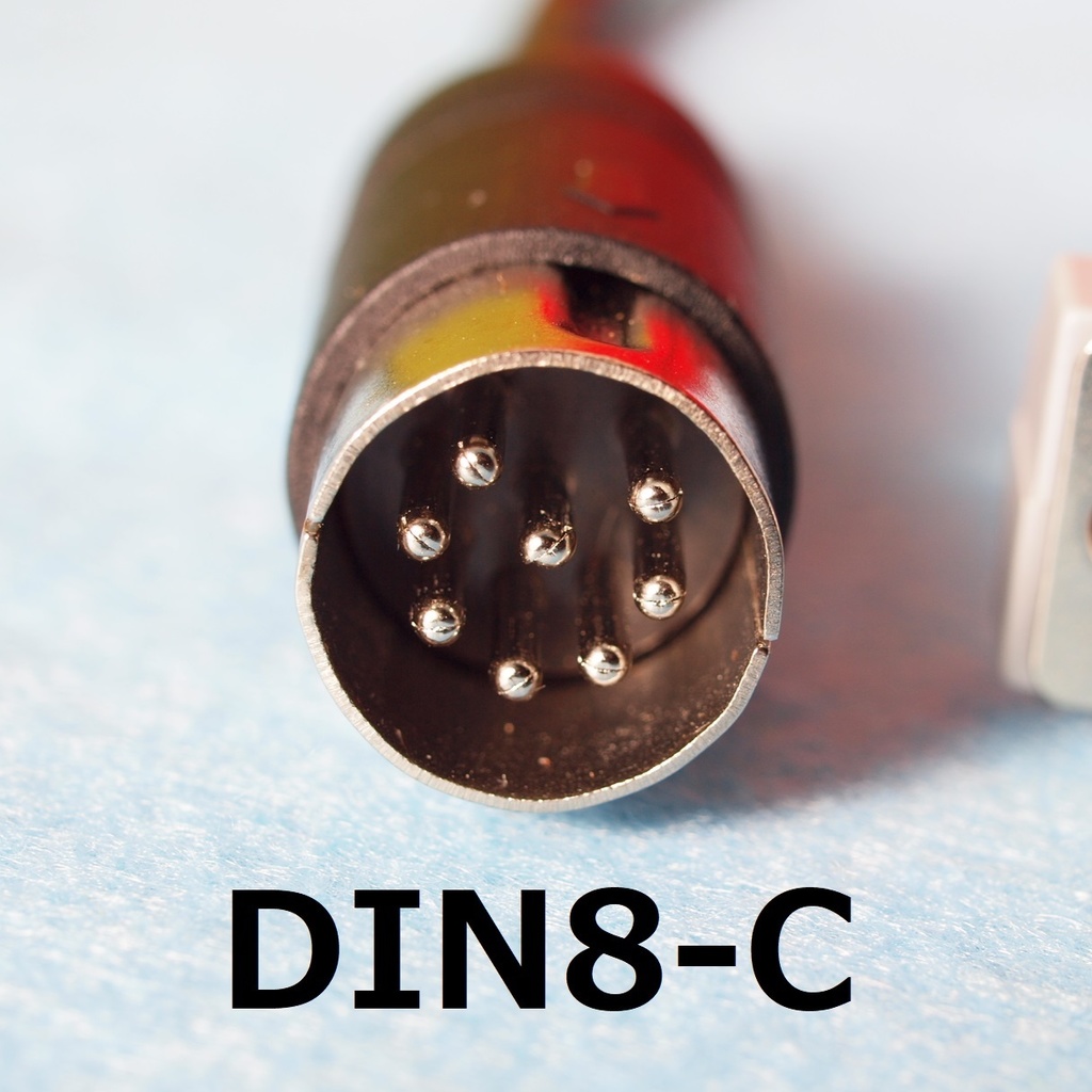 1.4m デジタルRGB変換ケーブル 黒版 ミニD-sub15ピン3列 15・24kHz対応ディスプレイ用 #PC-8001/PC-8801/PC-9801 MZ FM-7/NEW7