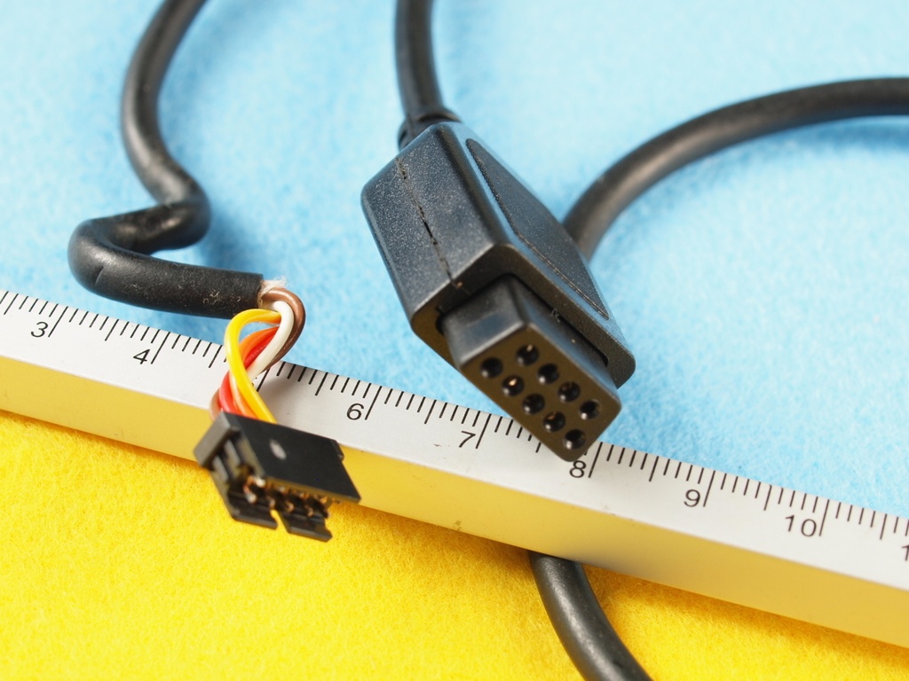 ファミコン互換機用(Dsub9ピン) コントローラー変換ハーネス スーパーファミコン純正コントローラーをFC互換機で使えるようにします。