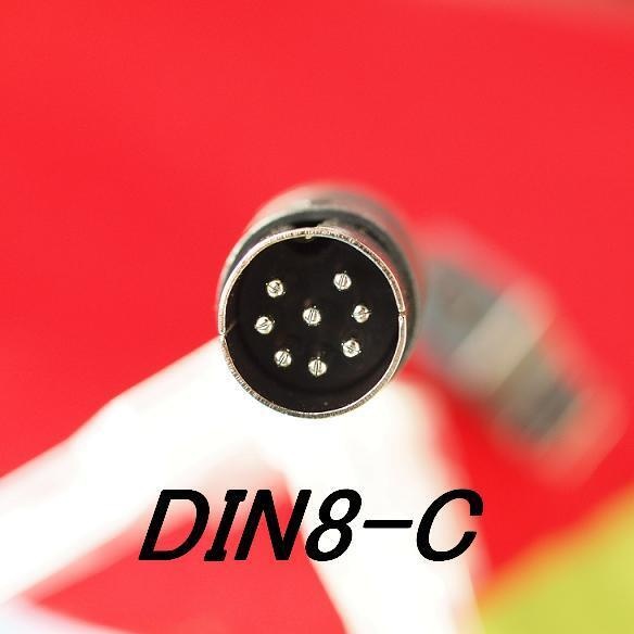 70cm DIN8C版 デジタルRGB変換ケーブル ミニDsub15ピン3列 15kHz対応ディスプレイ用 #FM-7 NEW7 MICRO PC-8801 MZ-700 PC-6001mk2 PC-9801