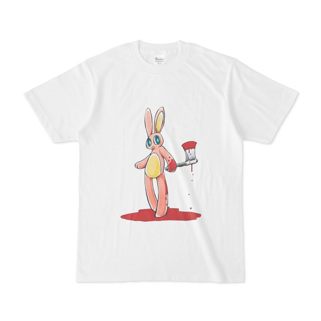 ピンクうさぎ(斧)