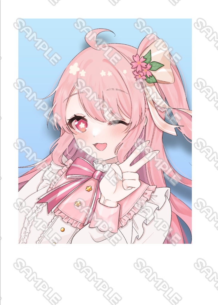 【受注生産セット】春路凛桜 2周年記念グッズセット(アクリルキーホルダー&チェキ)