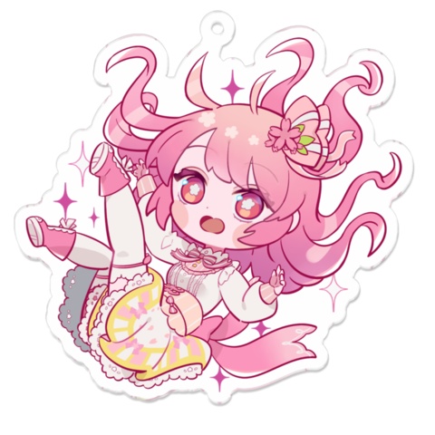 【受注生産セット】春路凛桜 2周年記念グッズセット(アクリルキーホルダー&チェキ)