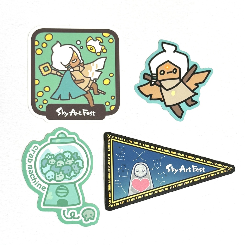 お土産ステッカー