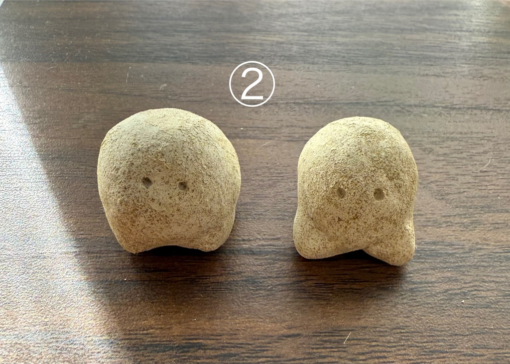 蟹の置物①〜③