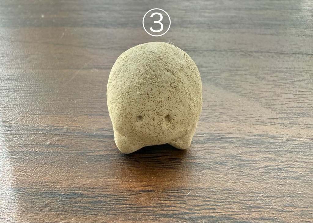 蟹の置物①〜③