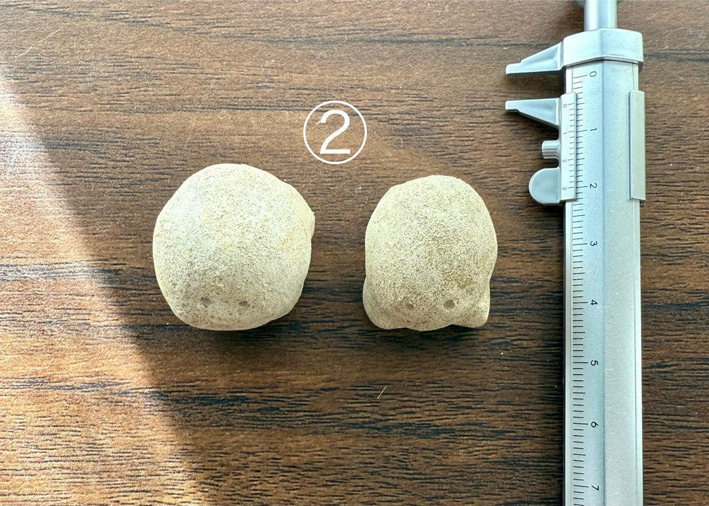 蟹の置物①〜③