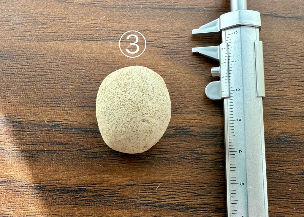 蟹の置物①〜③