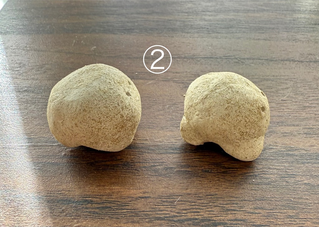 蟹の置物①〜③