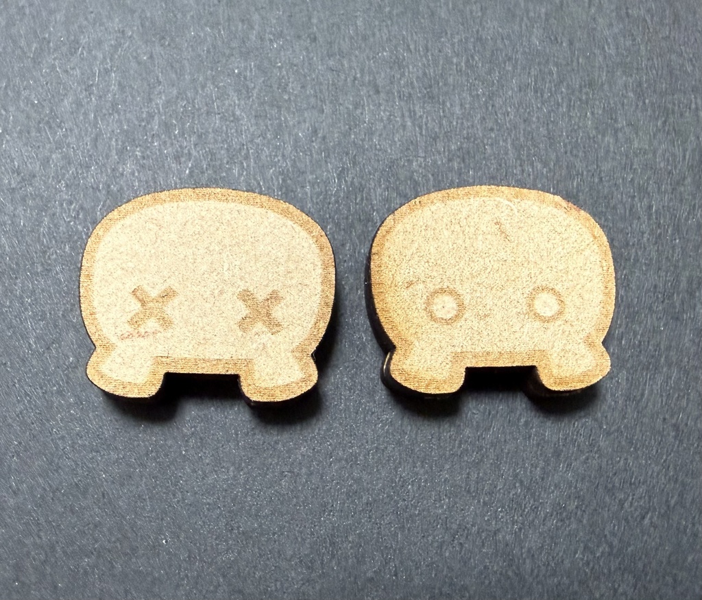 コースターと蟹だらけセット