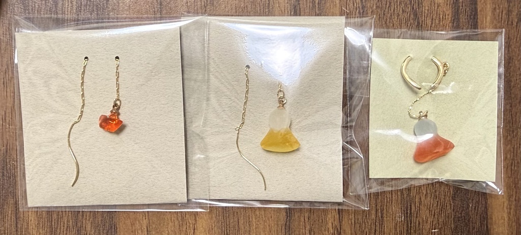 想いを馳せる装飾品（耳飾り）