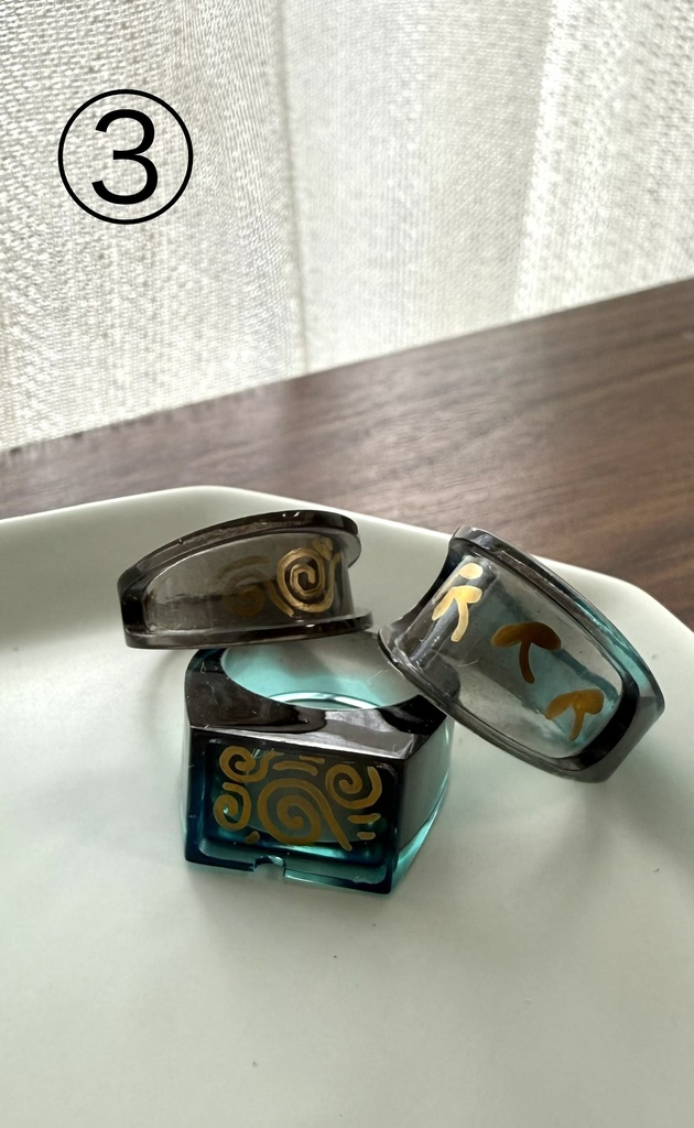 想いを馳せる予定だった装飾品(訳ありリングセット)①〜⑤