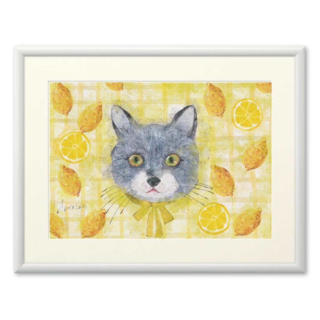 猫と檸檬(Kaķis un Lemon)
