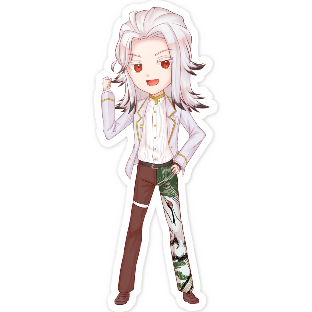 🌸ヶ丘🎴自陣ステッカー
