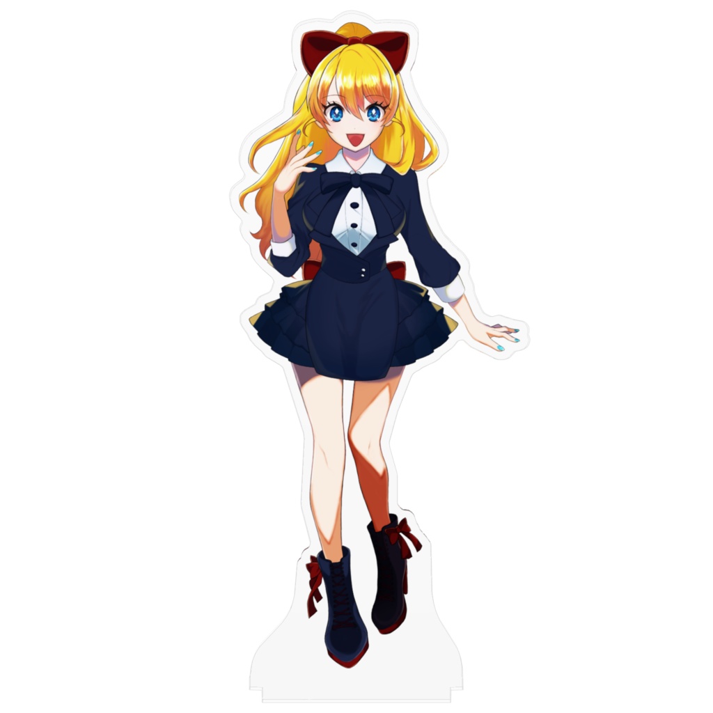 看板娘ありのアクリルフィギュア(160x160mm)